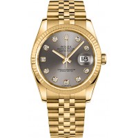 Rolex Datejust 36 Solid 18K Gold Watch 116238-STLDJ