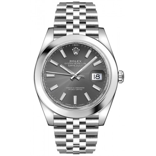 Rolex Datejust 41 Oystersteel Watch 126300-RHOSJ