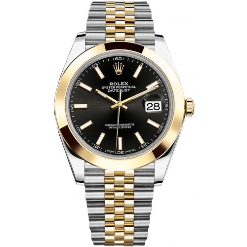 Rolex Datejust 41 Domed Bezel 126303-BLKSJ