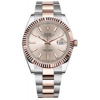Rolex Datejust 41 Rose Gold & Steel Watch 126331-SDTSO