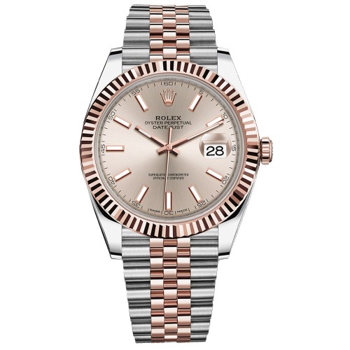 Rolex Datejust 41 Fluted Bezel Men's Watch 126331-SDTSJ