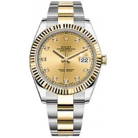 Rolex Datejust 41 Diamond Men's Watch 126333-GLDDO