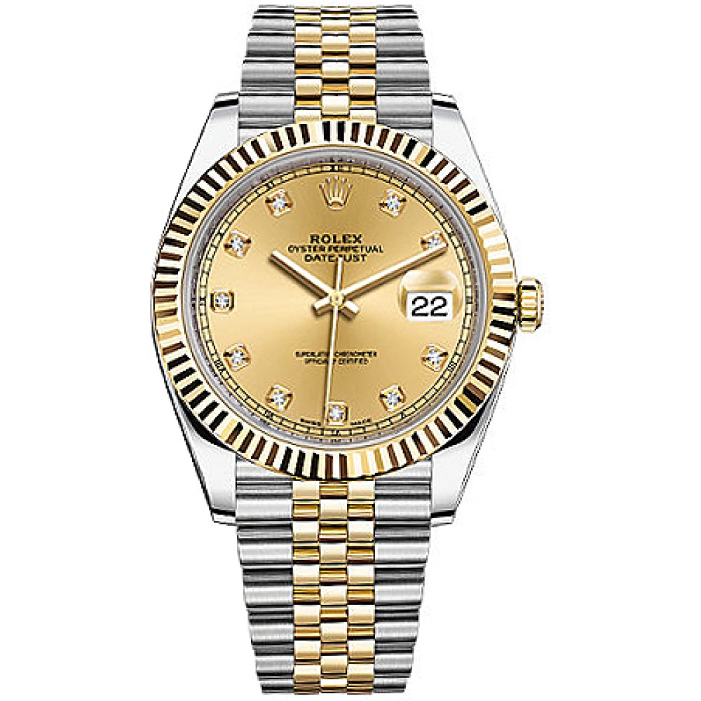 Rolex Datejust 41 Steel & Yellow Gold Men's Watch 126333-GLDDJ