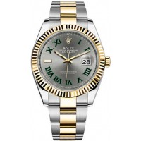 Rolex Datejust 41 Fluted Bezel Men's Watch 126333-SLTRO