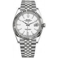 Rolex Datejust 41 White Gold & Steel Watch 126334-WHTSJ