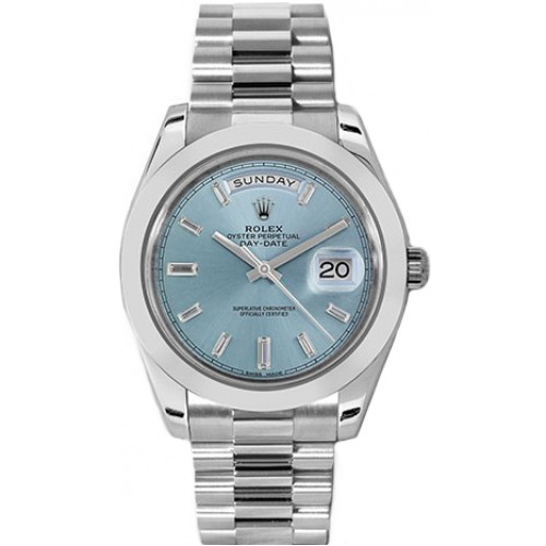 Rolex Day-Date 40 Platinum Watch 
