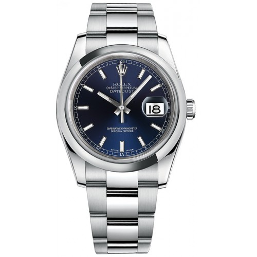 Rolex Datejust 36 Blue Dial Men's Watch 116200-BLUSDO