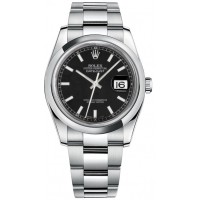 Rolex Datejust 36 Black Dial Automatic Watch 116200-BLKSDO