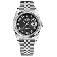 Rolex Datejust 36 Men's Automatic Watch 116200-BLKADJ