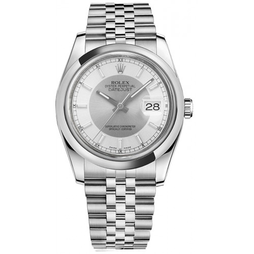Rolex Datejust 36 Steel & Silver Dial Watch 116200-STSSDJ