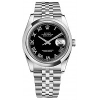 Rolex Datejust 36 Luxury Watch 116200-BLKRDJ
