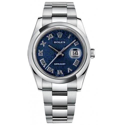 Rolex Datejust 36 Blue Jubilee Dial Men's Watch 116200-BLJRDO