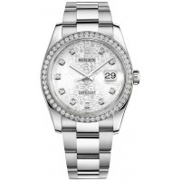 Rolex Datejust 36 Silver Jubilee Diamond Dial Watch 116244-SLVJDO