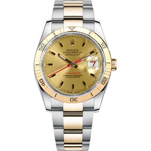 Rolex Datejust 36 Oystersteel & Yellow Gold Watch 116263-GLDSO
