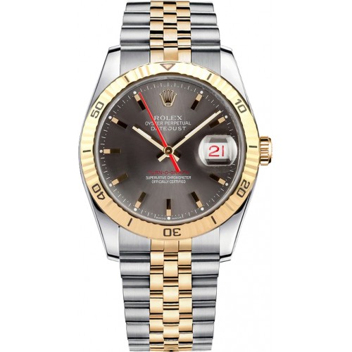Rolex Datejust 36 Gold & Steel Watch 116263-STJ