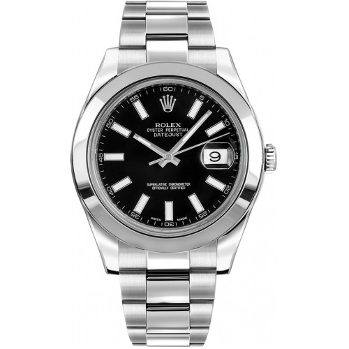 Rolex Datejust II 41 Men's Luxury Watch 116300-BLKSSO