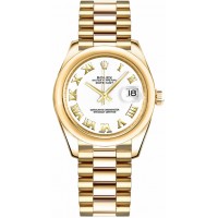 Rolex Datejust 31 Gold Women's Watch 178248-WHTRP