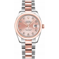 Rolex Datejust 31 Champagne Diamond Dial Watch 178241-CHPDO