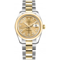 Rolex Datejust 31 Champagne Dial Watch 178243-CHPCAO