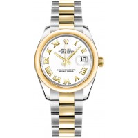 Rolex Datejust 31 White Dial Watch 178243-WHTRO