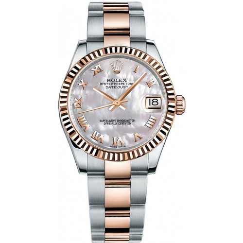 Rolex Datejust 31 Fluted Bezel Women's Watch 178271-MOPRO