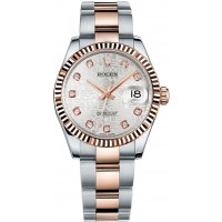 Rolex Datejust 31 Silver Diamond Dial Unisex Watch 178271-SLVJDDO