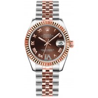 Rolex Datejust 31 Chocolate Dial Watch 178271-CHORDRJ