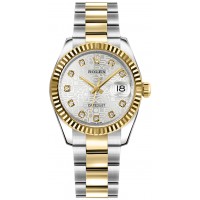 Rolex Datejust 31 Luxury Silver Jubilee Diamond Watch 178273-SLVJDO