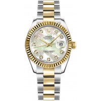 Rolex Datejust 31 Mother of Pearl Diamond Women's Watch 178273-MOPDO