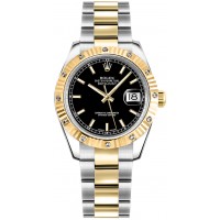 Rolex Datejust 31 Black Dial Oyster Bracelet Watch 178313-BLKSO