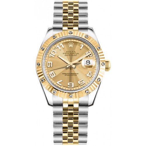 Rolex Datejust 31 Yellow Gold and Stainless Steel Ladies Watch 178313-CHPCAJ