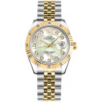 Rolex Datejust 31 Mother of Pearl Diamond Jubilee Bracelet Watch 178313-MOPDJ