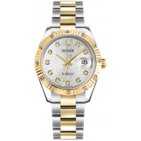 Rolex Datejust 31 Oyster Bracelet Silver Jubilee Diamond Watch 178313-SLVJDO