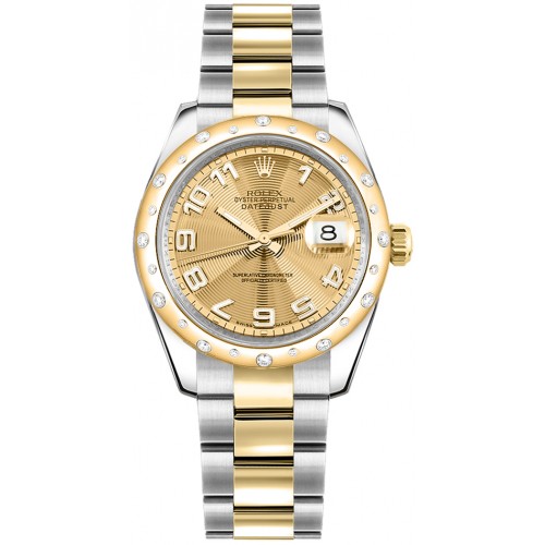 Rolex Datejust 31 Yellow Gold & Stainless Steel Watch 178343-CHPCAO