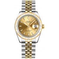 Rolex Datejust 31 Champagne Dial Diamond Women's Watch 178343-CHPSJ