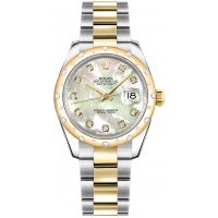 Rolex Datejust 31 Mother of Pearl Diamond Watch 178343-MOPDO