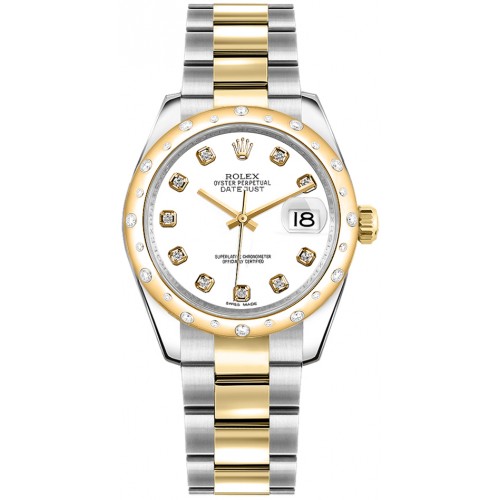 Rolex Datejust 31 White Diamond Dial Watch 178343-WHTDO