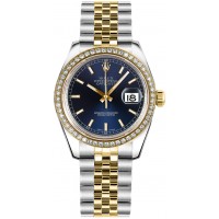Rolex Datejust 31 Blue Dial Jubilee Bracelet Watch 178383-BLUSJ
