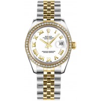 Rolex Datejust 31 White Roman Numeral Dial Watch 178383-WHTRJ