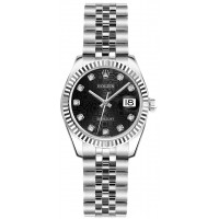 Rolex Lady-Datejust 26 Oystersteel Women's Watch 179174-BLKJDJ