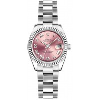 Rolex Lady-Datejust 26 Pink Dial Watch 179174-PNKRO