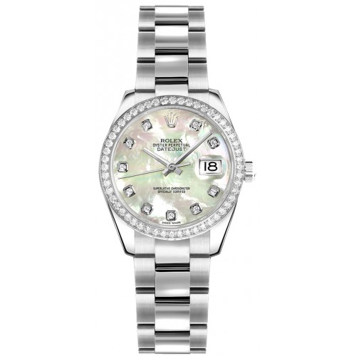 Rolex Lady-Datejust 26 Oystersteel Women's Watch 179384-MOPDO