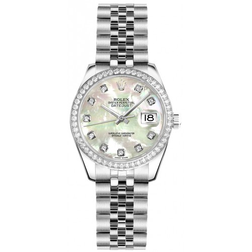 Rolex Lady-Datejust 26 Pearl Women's Watch 179384-MOPDJ