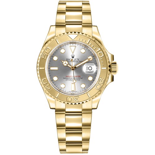 Rolex Yacht-Master 29 Women's Gold Watch 
