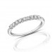 0.40 ct Ladies Round Cut Diamond Wedding Band Ring 