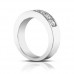 1.25 Ct Round Cut Diamond Wedding Band Ring In Channel Setting