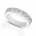 2.00 ct Princess Cut Diamond Wedding Band Ring In Channel Setting