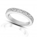 1.00 ct Ladies Princess Cut Diamond Wedding Band Ring
