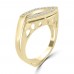 0.28 ct Ladies Round Cut Diamond Anniversary Wedding Band Ring ( G Color SI-1 Clarity) in 14 kt Yellow Gold