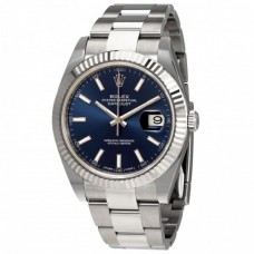 Oyster Perpetual Datejust 41 Blue Dial Automatic Men's Watch